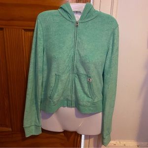 Abercrombie Teal Terry Hoodie